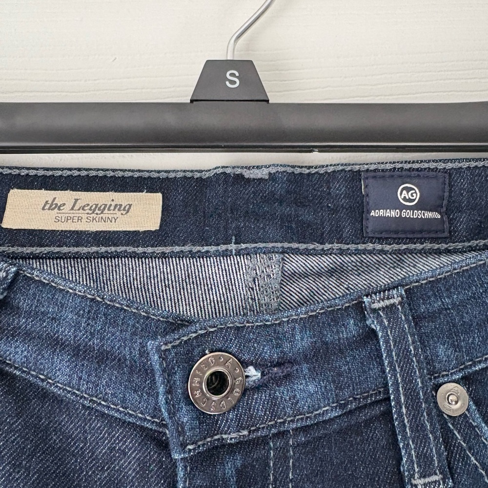 AG Adriano Goldschmied Dark Blue Denim Jeans